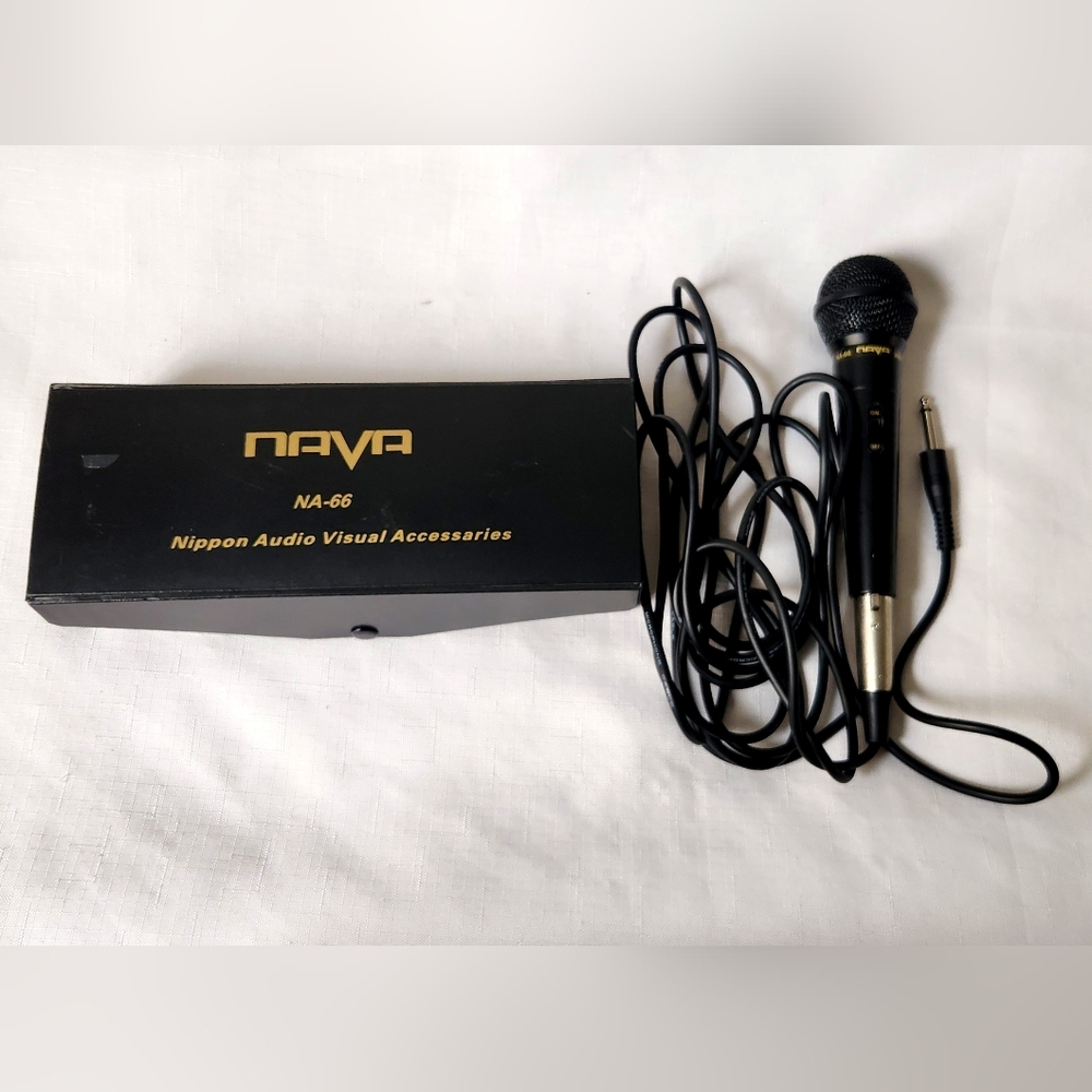 NAVA NA-66 Professional Microphone Nippon Audio Visual accessories for Karaoke
